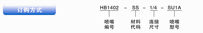 工業(yè)霧化噴嘴（扇形、圓形虹吸/重力）訂購方式